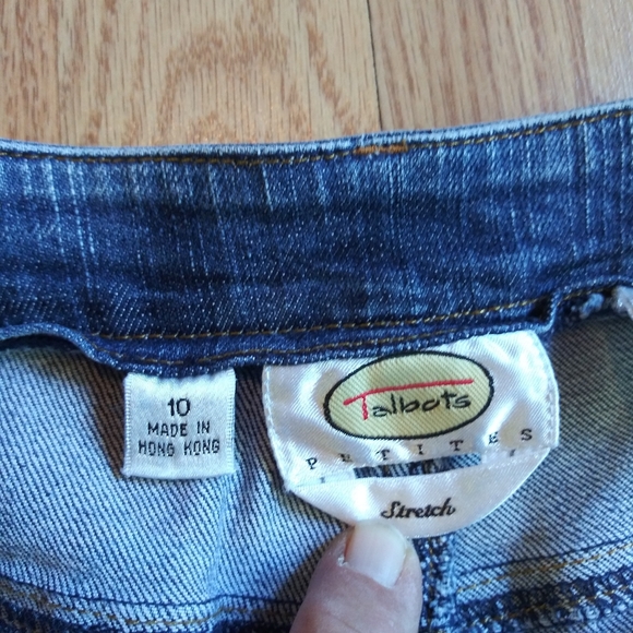 Talbots Stretch Denim Petite Jeans - Picture 3 of 5